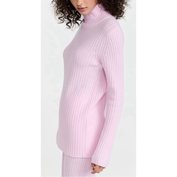Something Navy Pink Sweater XS - Picture 2 of 4